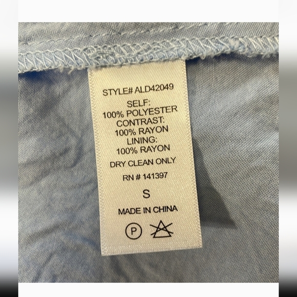 ASTR THE LABEL | Lace A-Line Midi Dress in Periwinkle, Size Small - Picture 6 of 9